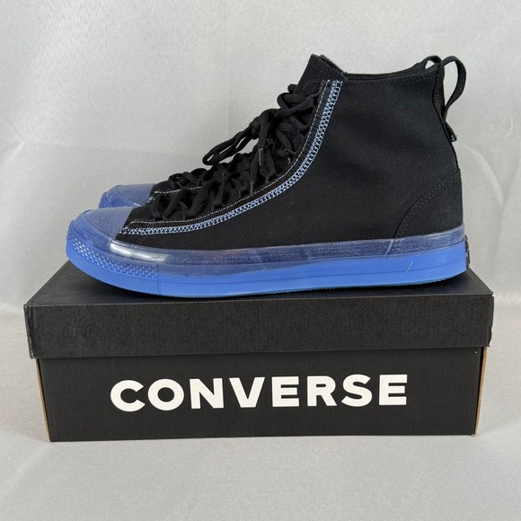 Converse Chuck Taylor All Star CX EXP2 Shoes Mens 13 Black Blue A14295C W15 New - Picture 1 of 11